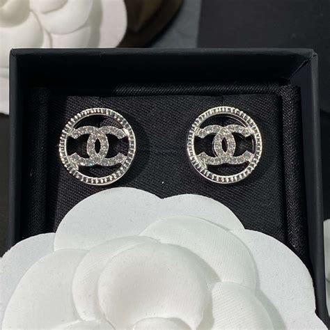 chanel double c earrings sizes|Chanel double c earrings singapore.